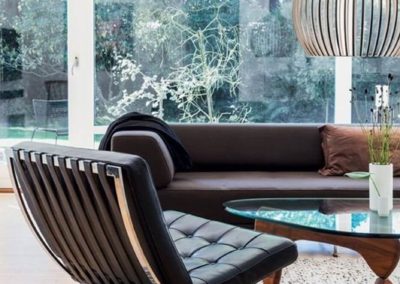 Barcelona black chair