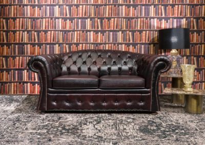 Bristol chesterfield bőr kanapé