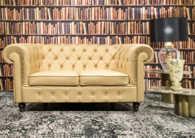 Classic deluxe 2 személyes chesterfield kanapé