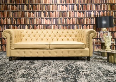 Classic deluxe 3 személyes chesterfield ülőgarnitúra