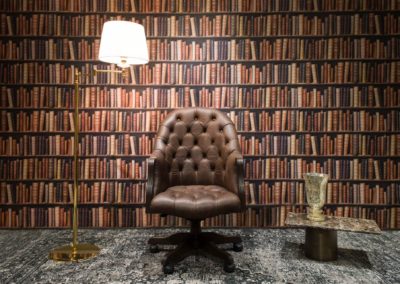 Directors chesterfield bőr forgószék