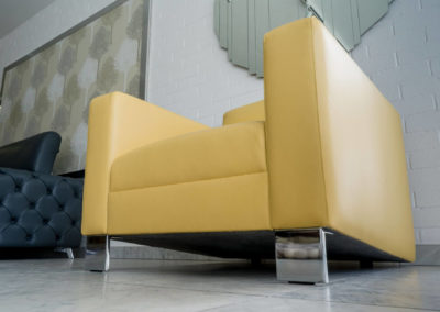 Eva modern bőr fotel