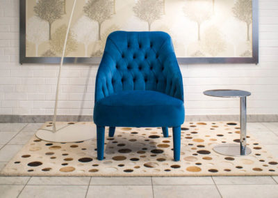 Sophie Capitonne chesterfield chair 1