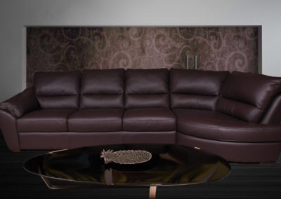 monza modern bőr ülőgarnitúra