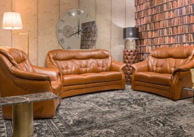 Nora klasszikus bőr ülőgarnitúra