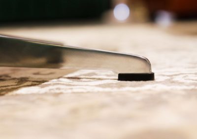 Ivonne design fotel króm lábak